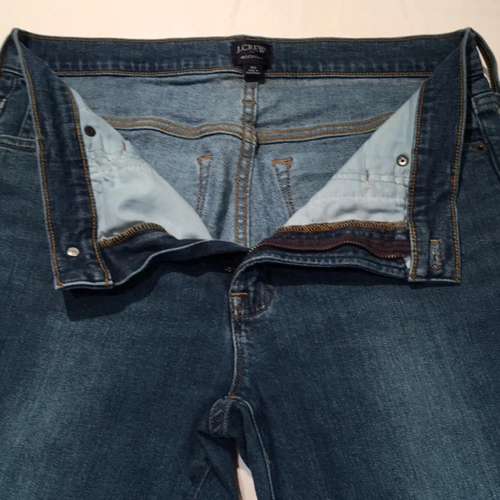 J Crew Boot Cut Jeans Dark Wash - Picture 5 of 8